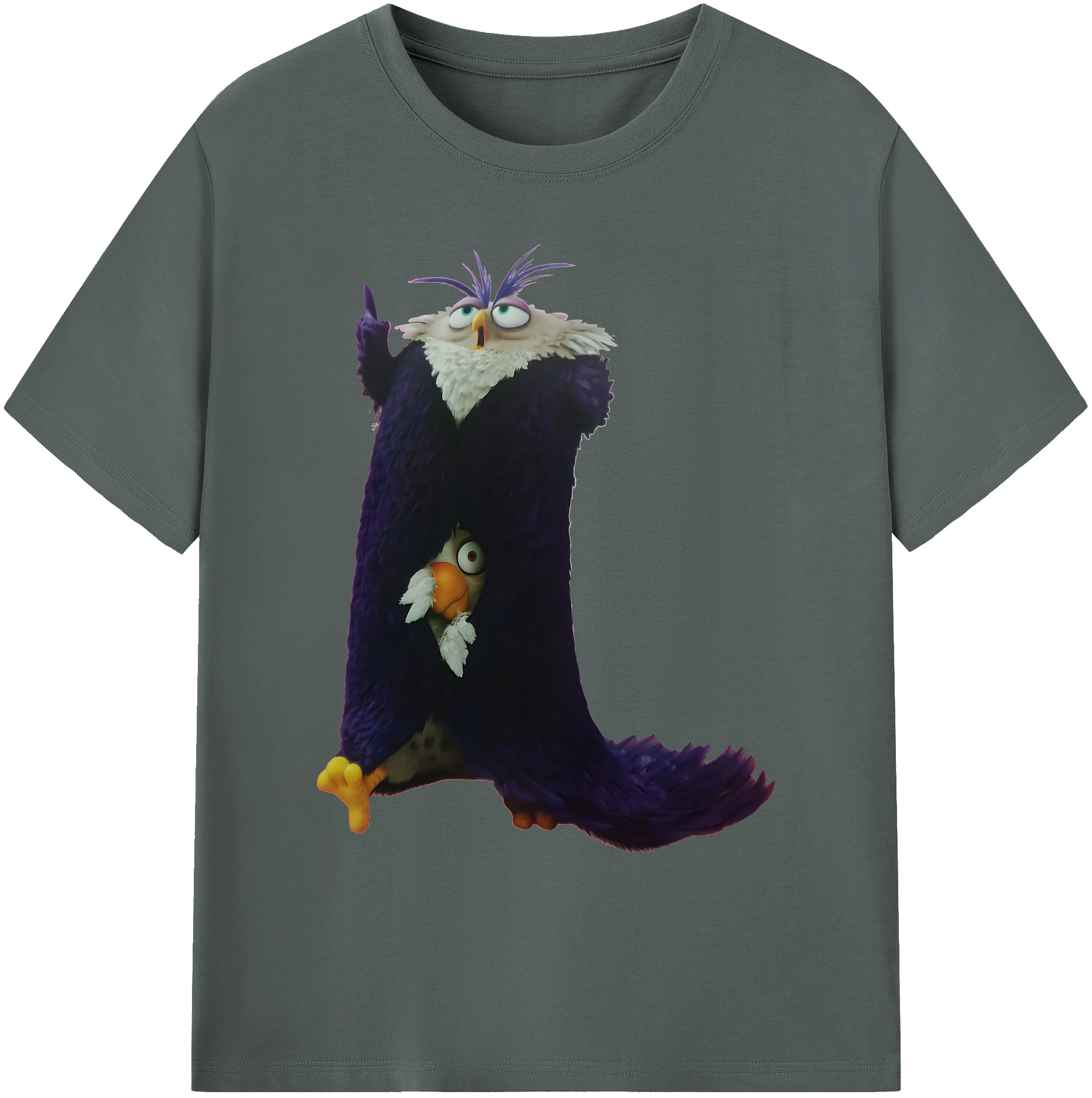 （画像用） Angry Birds アングリーバード 綿100％ メンズ半袖Tシャツ｜肌触りやわらか＆通気性